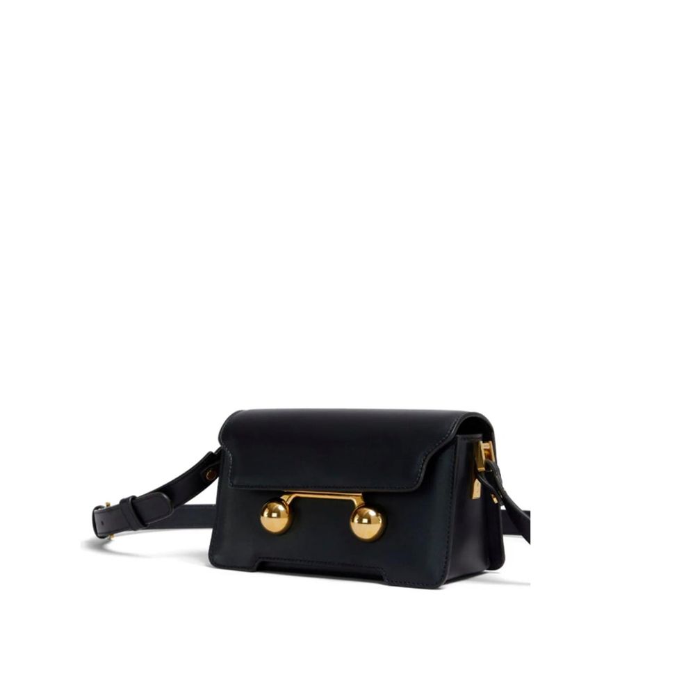 Marni Schwarze Gürteltasche aus Kalbsleder